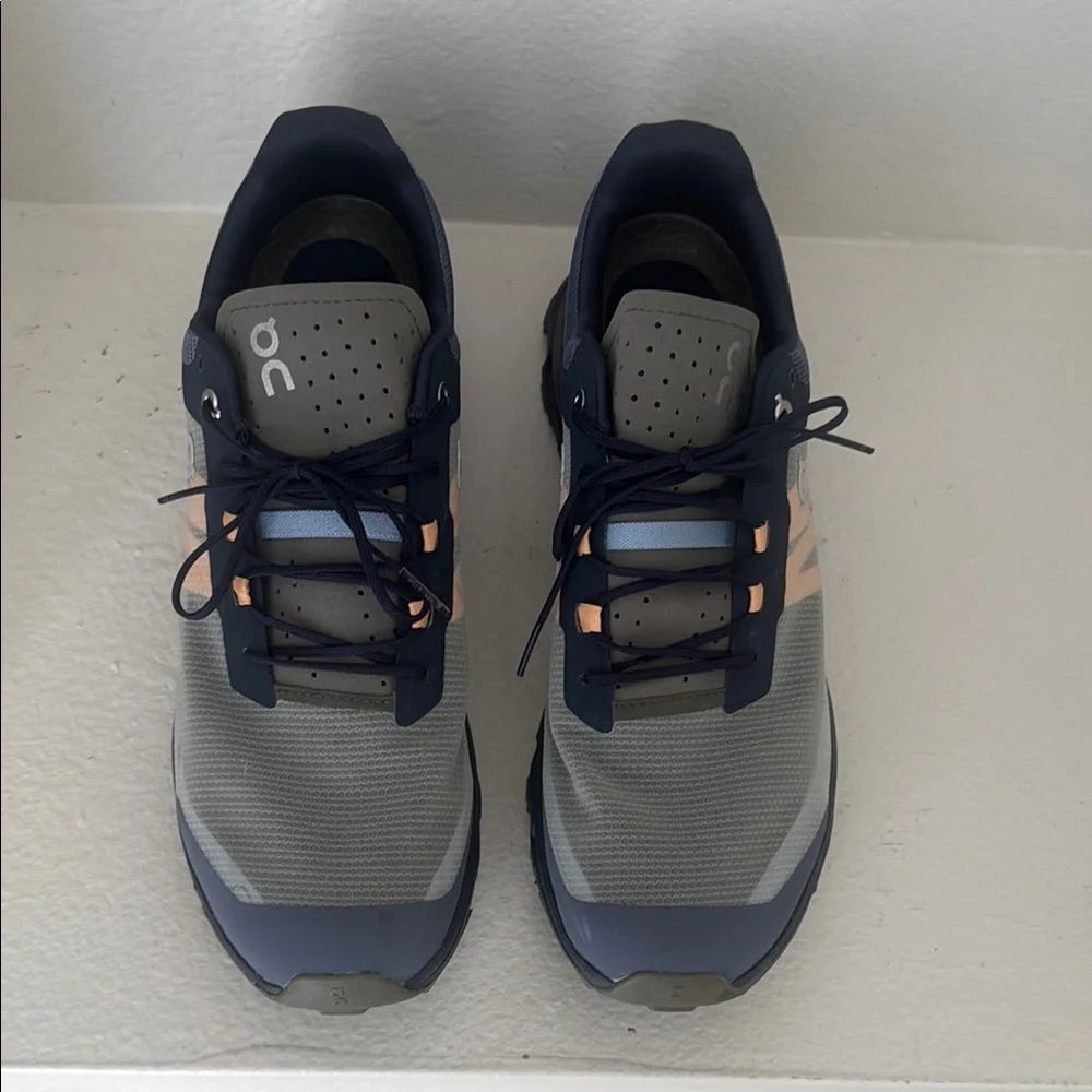 On Running Men's Cloudvista Gray with Peach Accent Training Shoes
